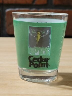 Cedar Point Raptor Roller Coaster Souvenir Shot Glass